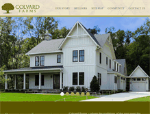 Tablet Screenshot of colvardfarms.com